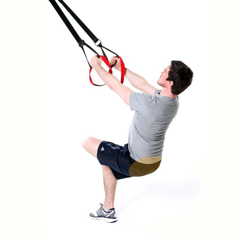 Stretching mit dem Schnlingentrainer. Sehr effektiv.