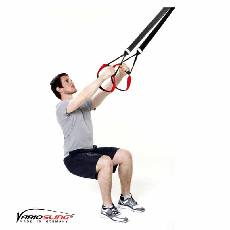 Sling-Trainer Rückentraining - Low-Row Squat