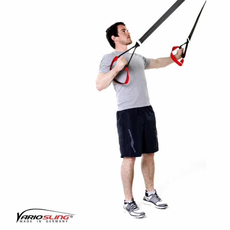 Sling-Trainer Rückentraining - Low-Row, versetzte Griffe und Reverse Fly