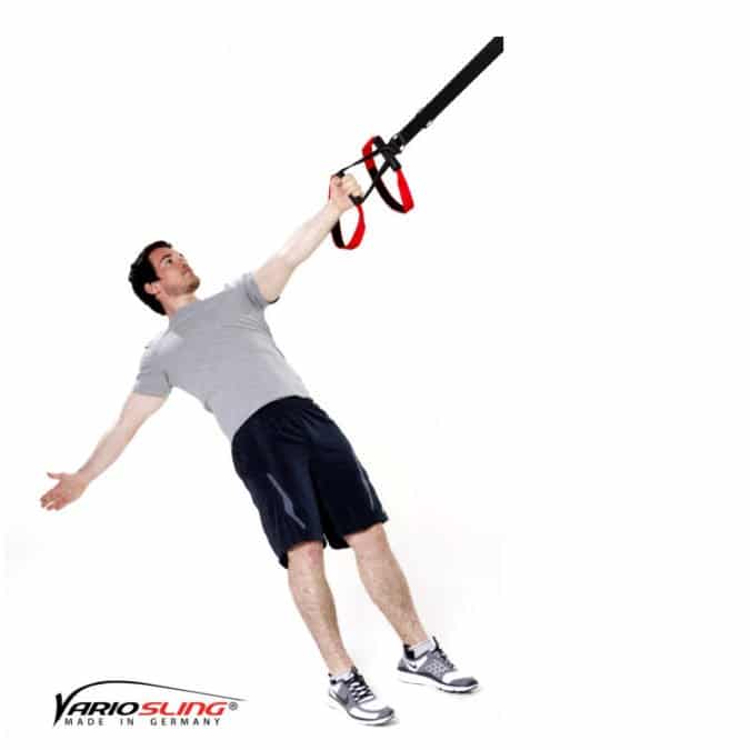 Sling-Trainer Rückentraining – Low-Row einarmig mit Rotation