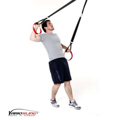 Sling-Trainer Schulterübung – Rotation mit Unterarme nach unten/oben