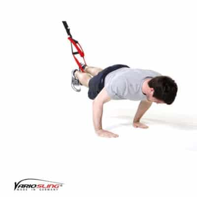 Sling-Trainer Bauchübung – ReCrunch einbeinig Seite zu Seite