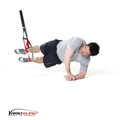 Sling-Trainer Bauchübung – Sidestaby 2. Arm stützt nach