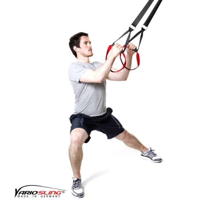 Sling-Trainer Stretchingübung - Oberschenkelinnenseite