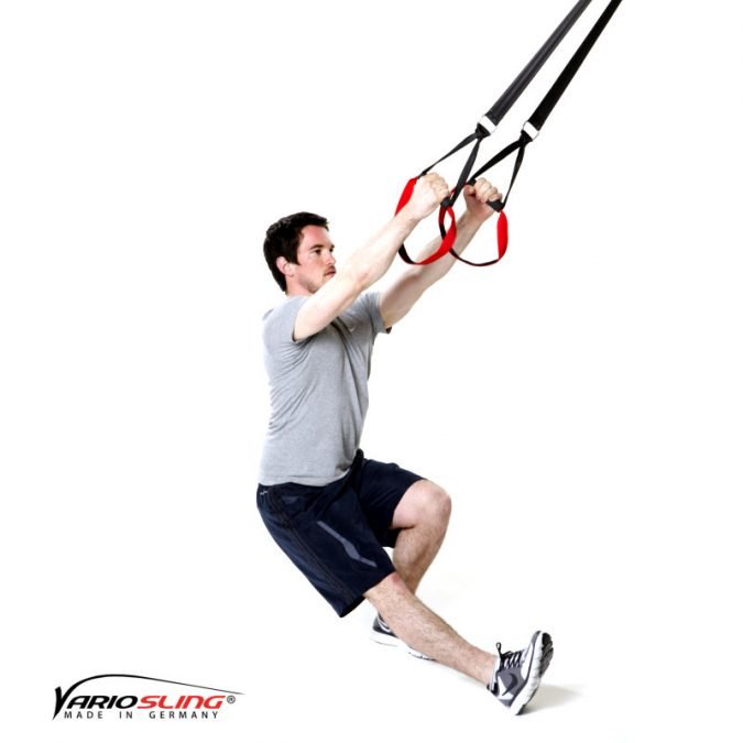 Sling-Trainer Stretchingübung - Oberschenkelrückseite