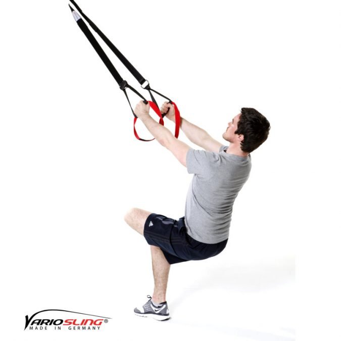 Sling-Trainer Stretchingübung - Gesäß