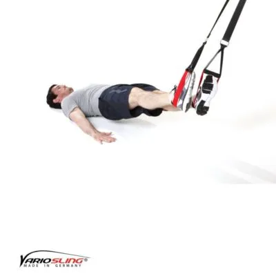Sling-Trainer Übung für den Rücken – Lower Back Hüfte Seite zu Seite