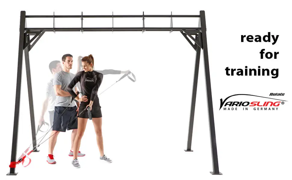 Variosling® Profi Sling Trainer mit Umlenkrolle inkl. DVD, Türanker, Poster – Bild 5