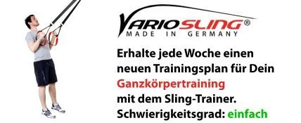 Sling-Trainer Ganzkörpertraining Trainingsplan einfache Übungen PDF
