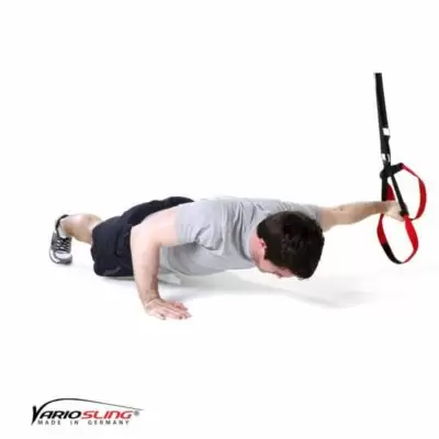Sling-Trainer Brustübung – Push-up ein Arm zur Seite