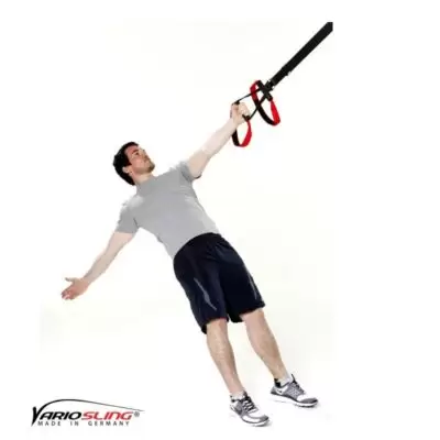 Sling-Trainer Rückentraining – High-Row einarmig mit Rotation