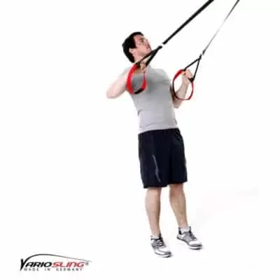 Sling-Trainer Rückentraining – High-Row Squat