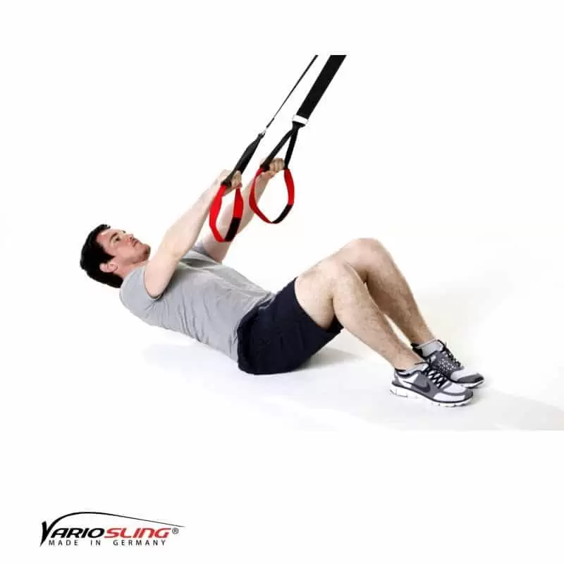 Sling-Trainer-Rückentraining-Long Back Pull im Sitzen mit Reverse Fly-01