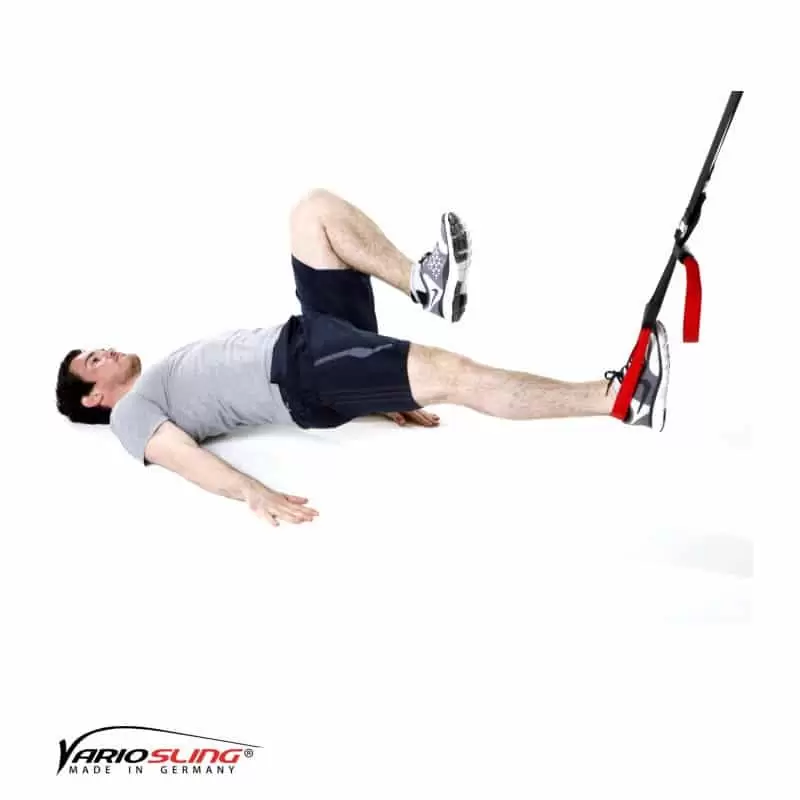 Sling-Trainer-Rückentraining-Lower Back freies Bein anziehen-02