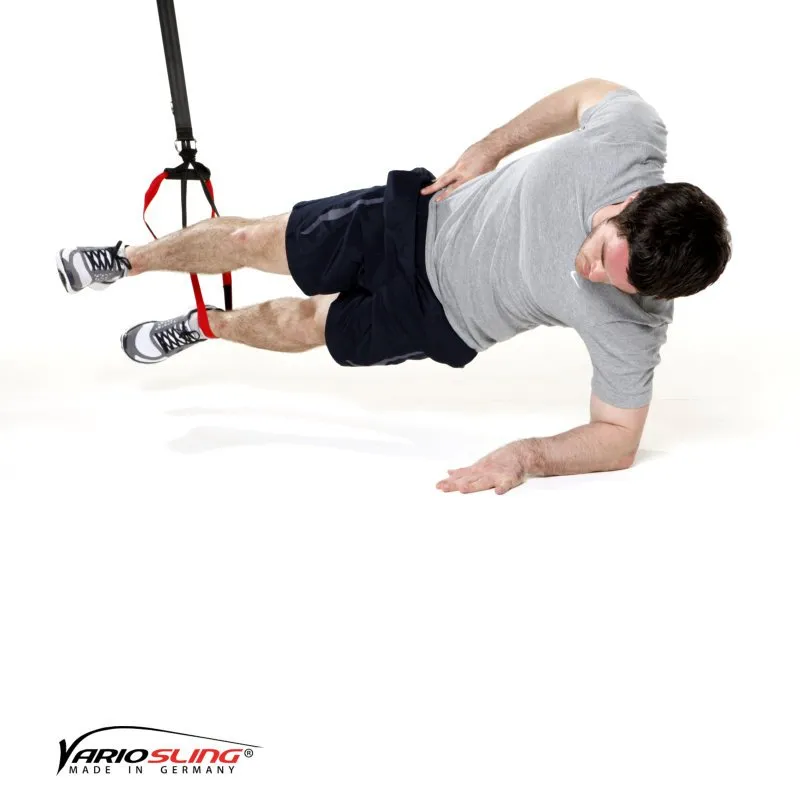 sling-trainer-bauchtraining-Sidestaby einbeinig oberes Knie anziehen-01