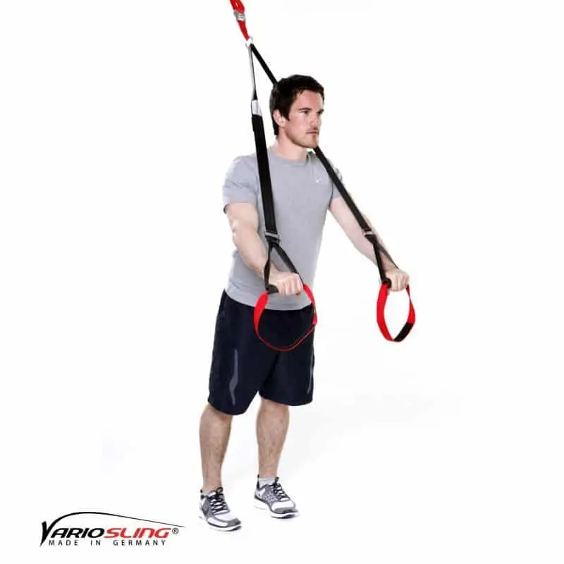 sling-trainer-bauchtraining-Standing Roll-out ein Arm gebeugt-01